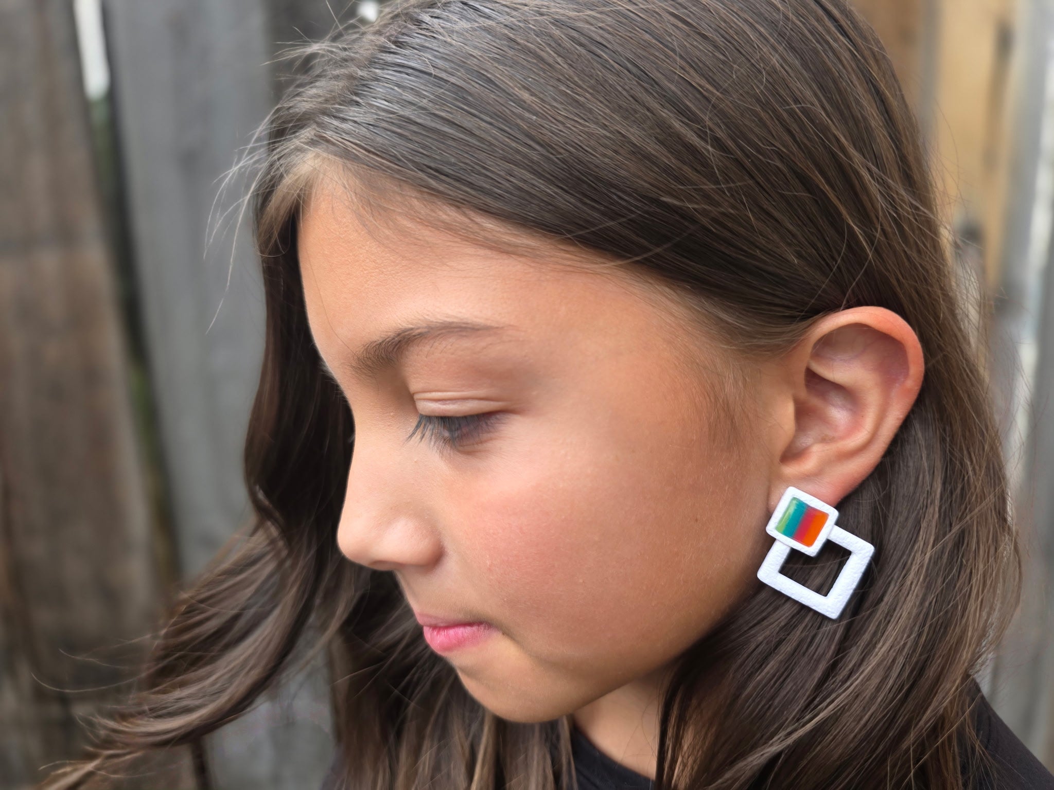 Desert Themed Clay Earrings